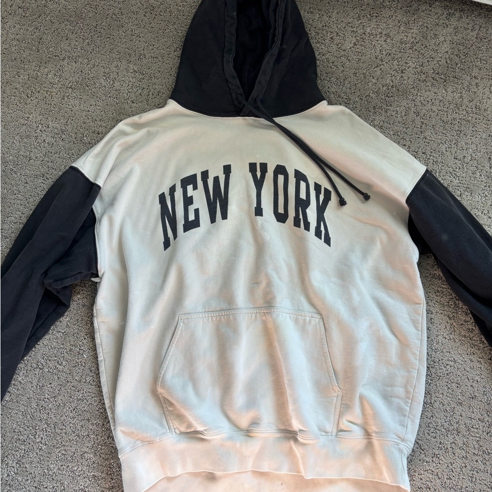 brandy melville John galt New York color block hoodie